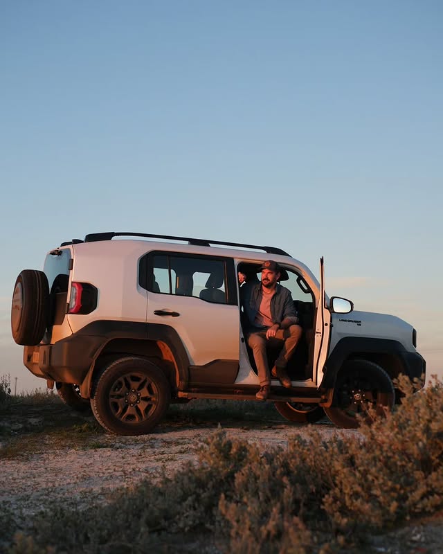 Instagram post by @lekkerweskus for Toyota. Caption reads: [...] then that you realise. I AM Happy.​....