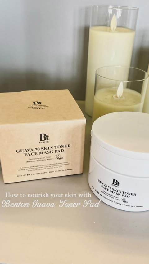 Instagram post by @mermaid.vanny for Benton. Caption reads: how to nourish your skin with @bentoncosmetic_id....