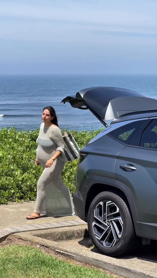 Instagram post by @jadetunchy for Hyundai. Caption reads: [...] the absolute pleasure of driving the....