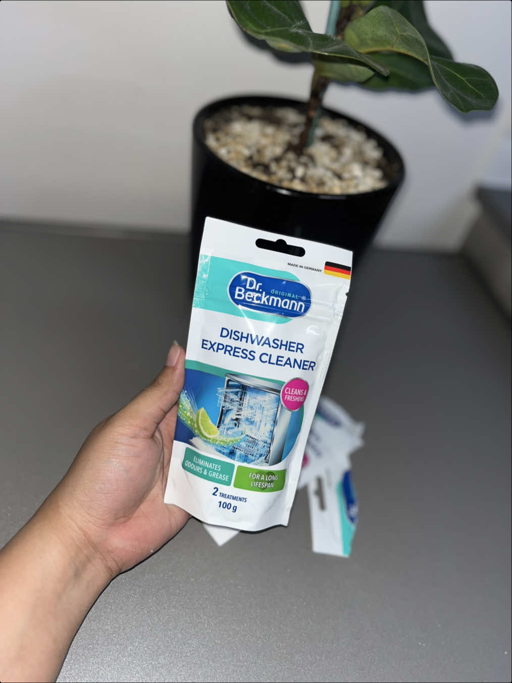 TikTok post by @zulucubanmakoti for Dr. Beckmann South Africa. Caption reads: [...] #DrBeckmannSA #gifted @Dr. Beckmann South....