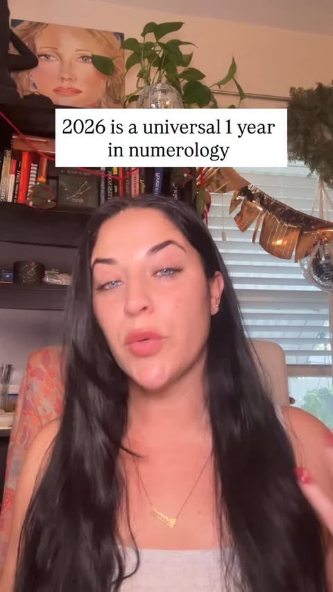 Instagram post by @zoflowastro for Astrology.com. Caption reads: Do you know your personal year number for 2026?....