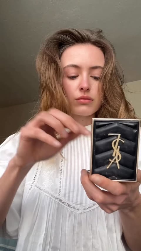 Instagram post by @sophiepirrung for CAIA Cosmetics. Caption reads: There’s something about Chloé runway makeup that....