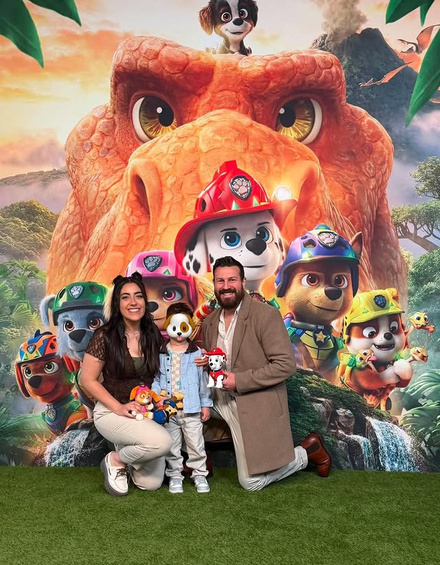Instagram post by @jeyjeybink for PAW Patrol. Caption reads: [...] to be invited to the premier of @pawpatrol....