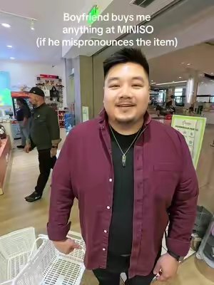 TikTok post by @ellebelle711 for MINISO United States. Caption reads: [...] #minisoblindbox @MINISO OFFICIAL @MINISO....