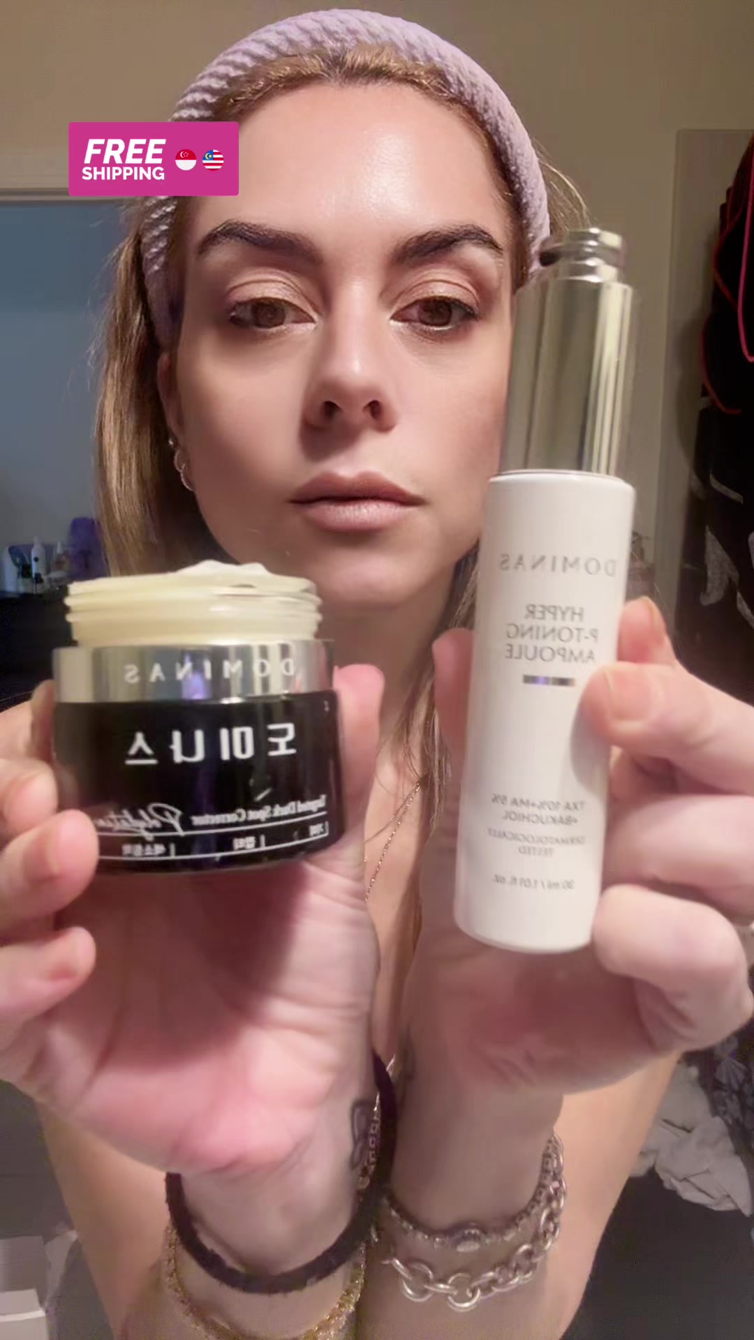 TikTok post by @lil_ms_savage787 for LG BEAUTY. Caption reads: [...] I highly recommend it free....