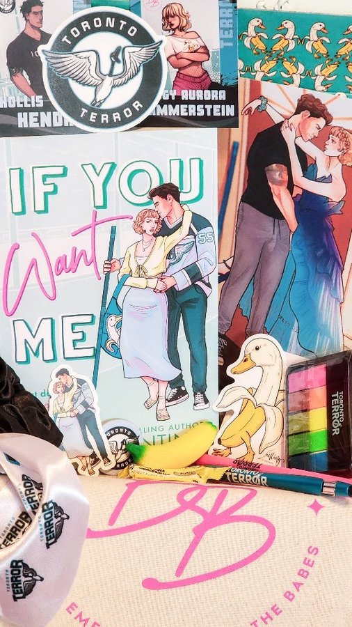 Instagram post by @booksloveandunderstanding for GoodGirlsPR. Caption reads: 🎁🏒 Promo Box Unboxing / Review 🏒🎁 If You Want....