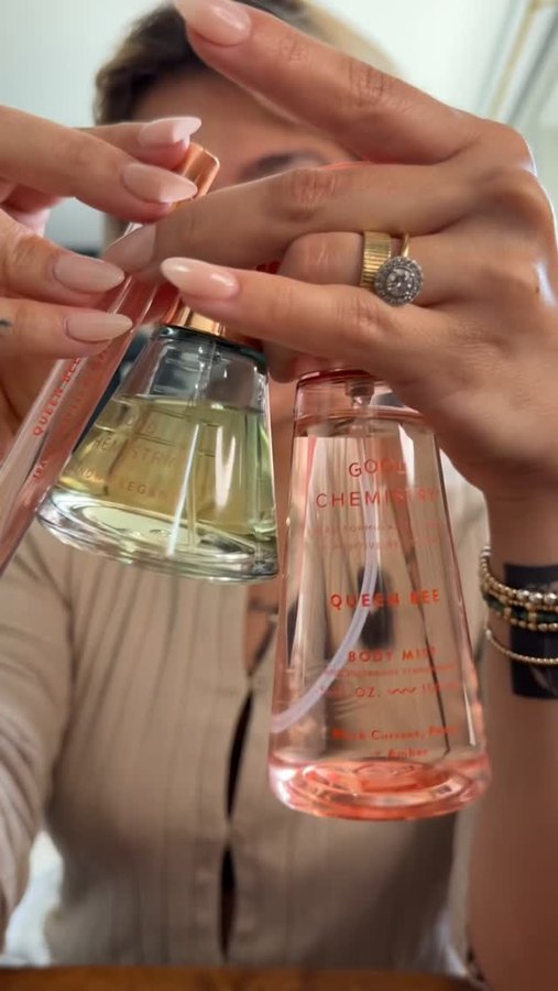 Instagram post by @sadie__sullivan for Good Chemistry. Caption reads: [...] 🙂‍↔️ smelling good ALL day?....