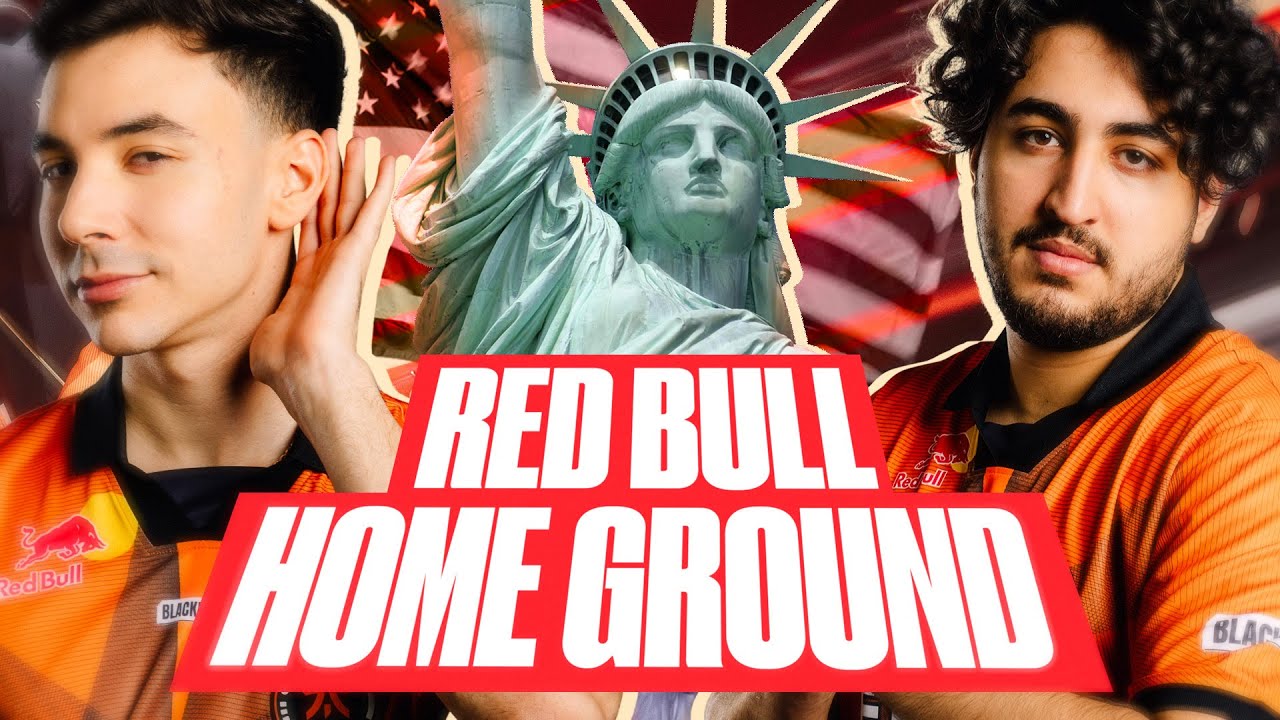 YouTube post by @fnaticvalorant for Blacklyte. Caption reads: FIRST Tournament with Our NEW PLAYER | Red Bull....