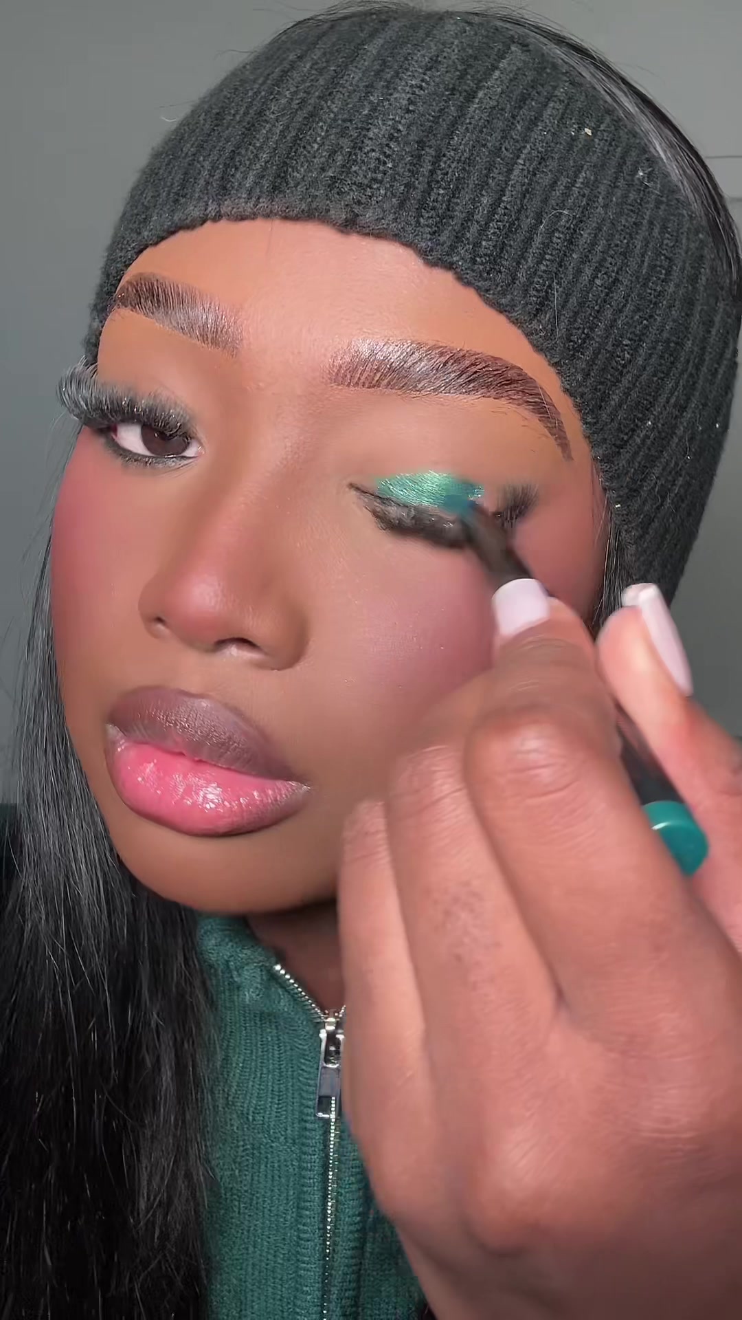 TikTok post by @malikanurab for Anastasia Beverly Hills. Caption reads: @Anastasia Beverly Hills came through with the....