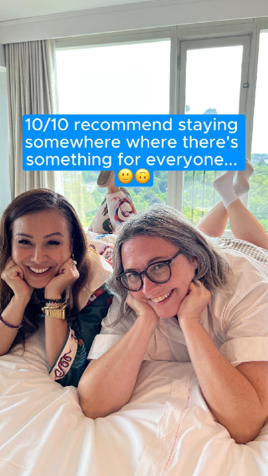 Instagram post by @sheratonfallsview for Destination Ontario. Caption reads: However you like to unwind… @sheratonfallsview has....