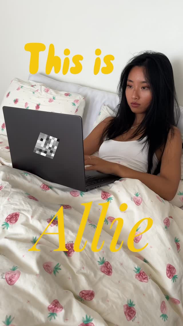 Instagram post by @_alliechen for Bang Energy. Caption reads: when ur running on 4 hours of sleep & need a quick....