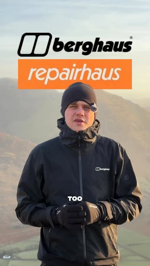 Instagram post by @cam.is.exploring for GO Outdoors. Caption reads: Repairing is always better then Re-buying....