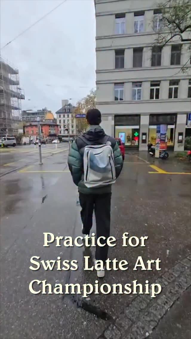 Instagram post by @dariopieber for Alpro. Caption reads: #Ad | Come with me through my routine 🦉☕️
 This....