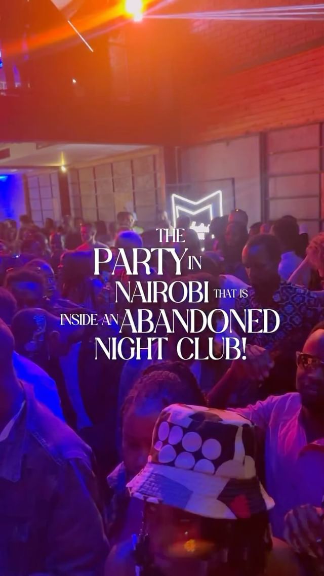 Instagram post by @nairobidisclosure for Ballantine's. Caption reads: Dance, music, and @ballantines_ea: The perfect....