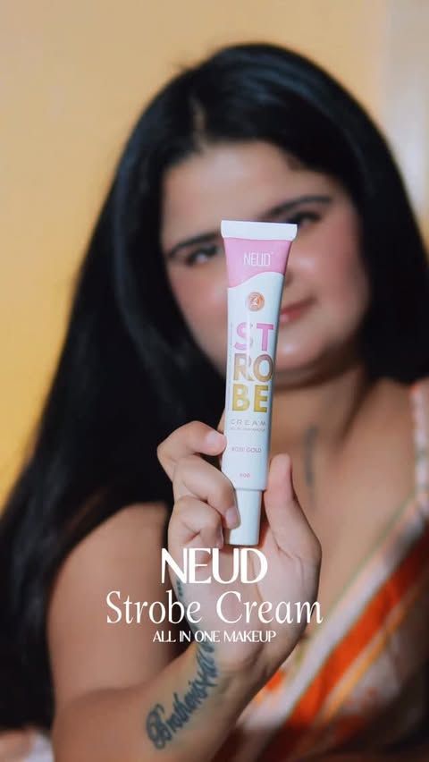 Instagram post by @nidhi6_4 for NEUD. Caption reads: [...] That’s all it takes for makeup with NEUD....