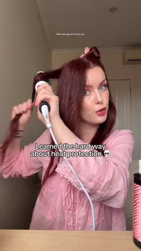 Instagram post by @hannahcollingwoodenglish for BondiBoost. Caption reads: ad It’s nice when a hair product smells good but....