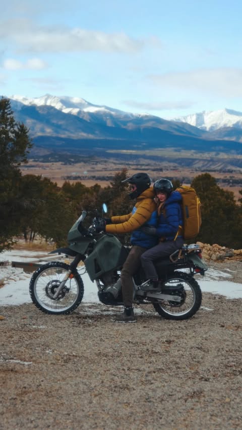 Instagram post by @miss.rover for Cotopaxi. Caption reads: [...] trying to like Winter (with my partner....