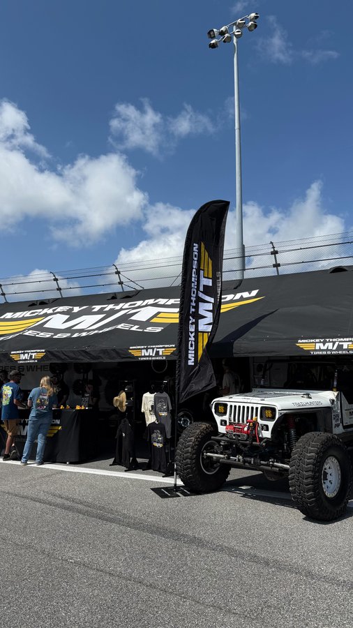 Instagram post by @oreothexj for MickeyThompsonTires. Caption reads: [...] you soon! 👊🏼

#MickeyThompson....