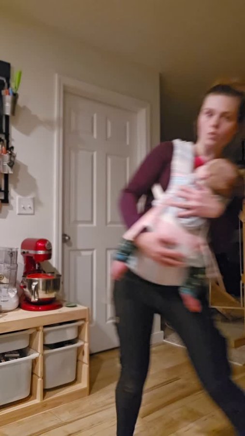 Instagram post by @letstalkbabywearing for Baby Tula. Caption reads: Fit Fix Friday | Parallel Waistband 

(You can....