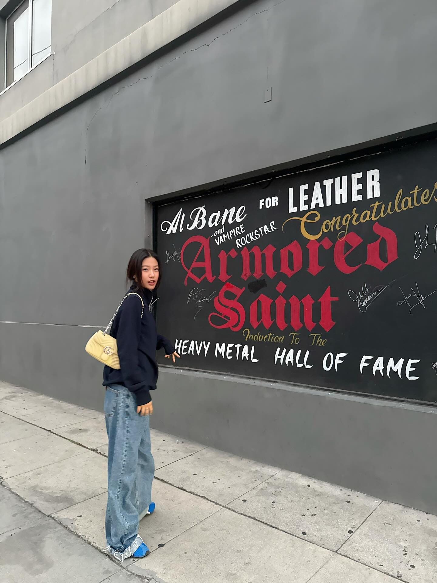 Instagram post by @nuribiim for Frankies Bikinis. Caption reads: Lucky u.