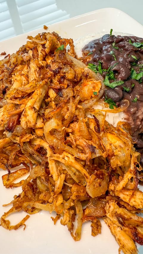 Instagram post by @chefbrad for Baptist Health. Caption reads: [...] Cuban recipes heart healthier with....