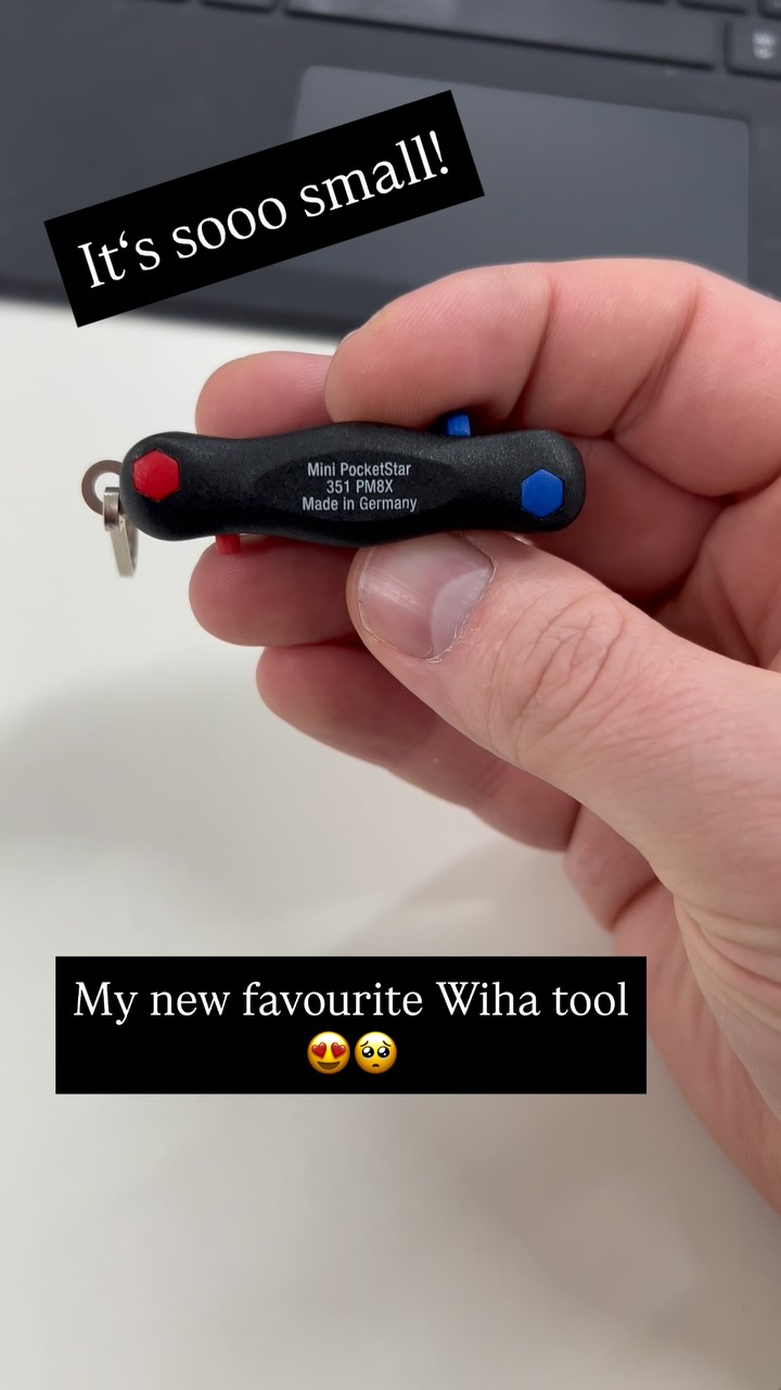 Instagram post by @dominiks_elektrowelt for Wiha Tools. Caption reads: These pictures speak for themselves!....