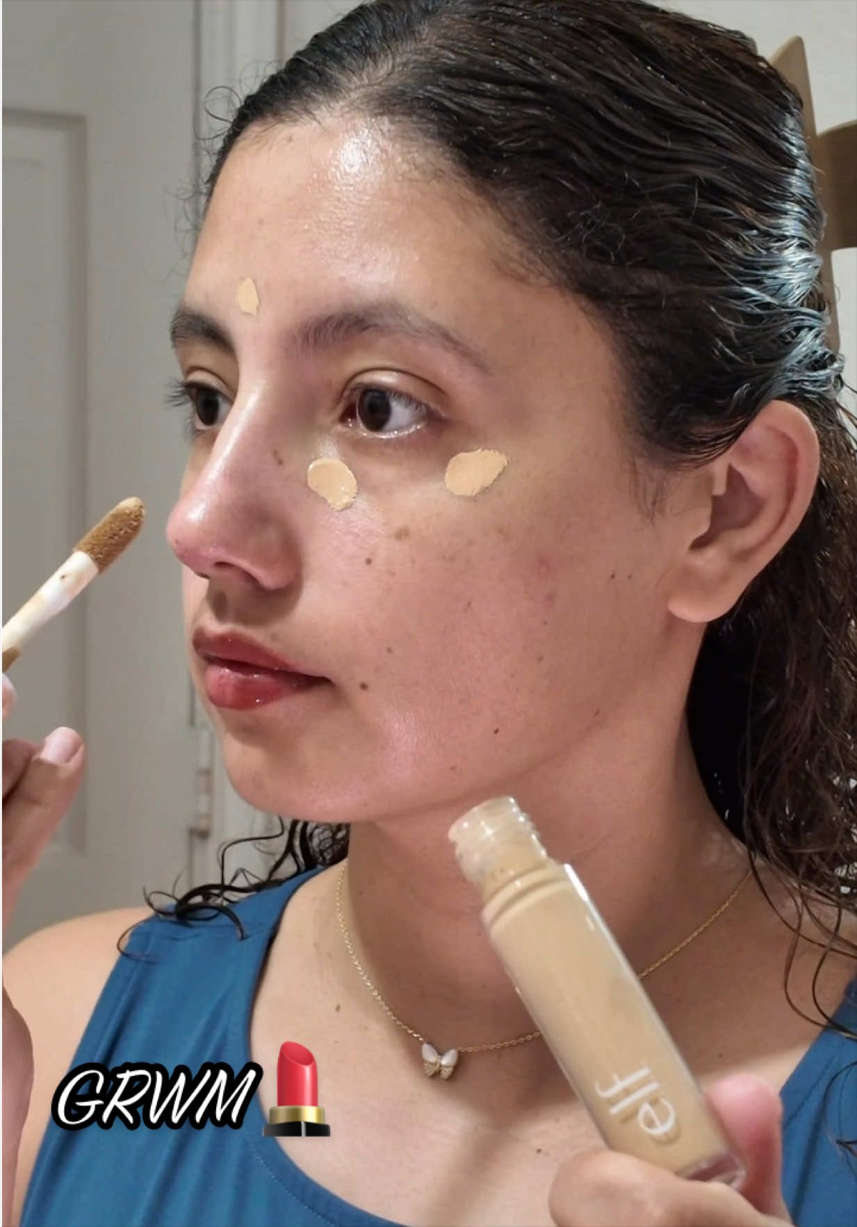 TikTok post by @isabelillingworth for Eadem. Caption reads: [...] Cosmetics @Laka US @loréal paris usa @EADEM....