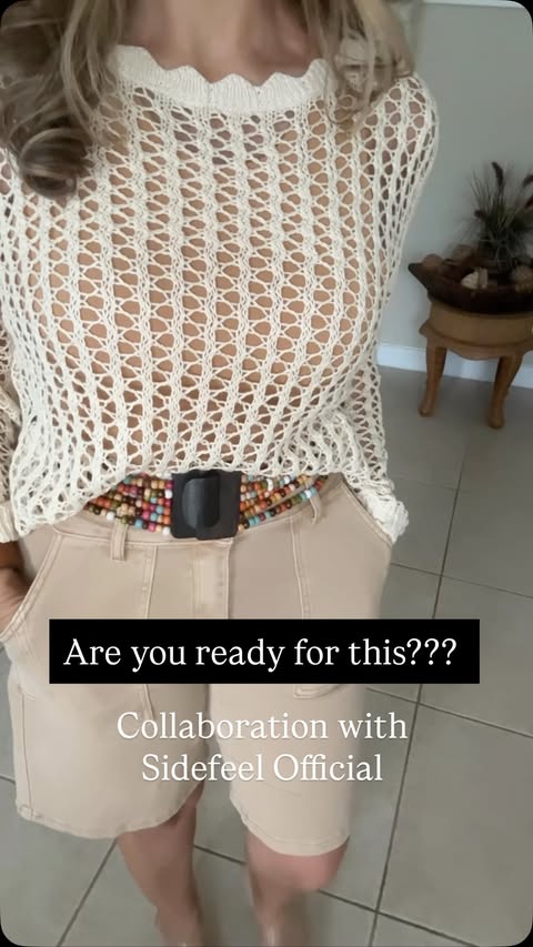 Instagram post by @shop.todays.deals for Sidefeel. Caption reads: I am loving this collaboration with....