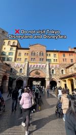 Instagram post by @daddy.xj for Tokyo Disney Resort Products. Caption reads: ❌Do not visit Tokyo Disneyland and Disneysea if....