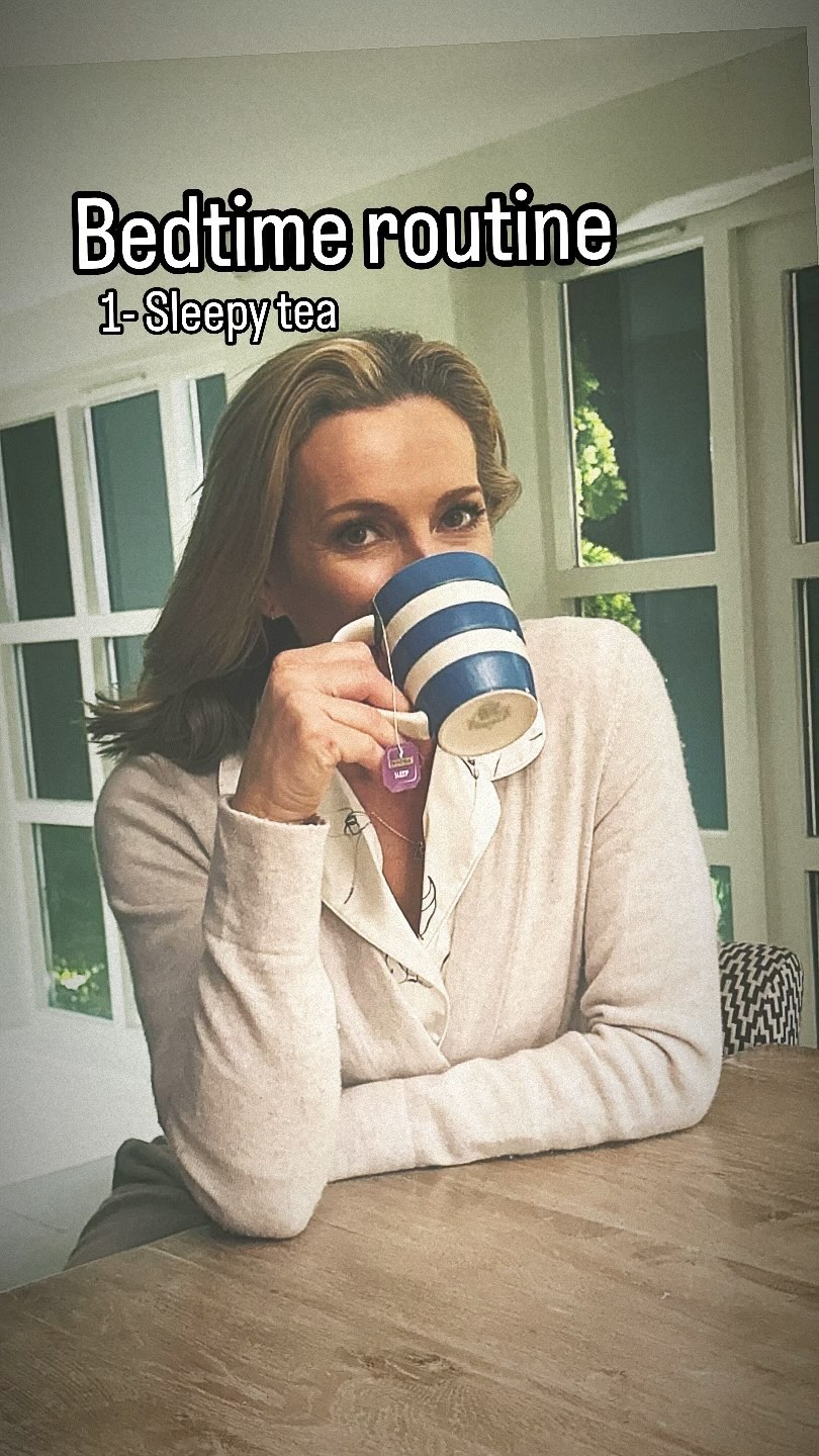 Instagram post by @gabbylogan for Vitabiotics. Caption reads: Ad: Settling down at night is sometimes difficult....