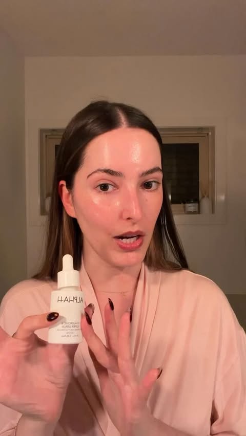 Instagram post by @joannafleming for ALPHA-H. Caption reads: [...] for lots of other skin concerns… Enter:....