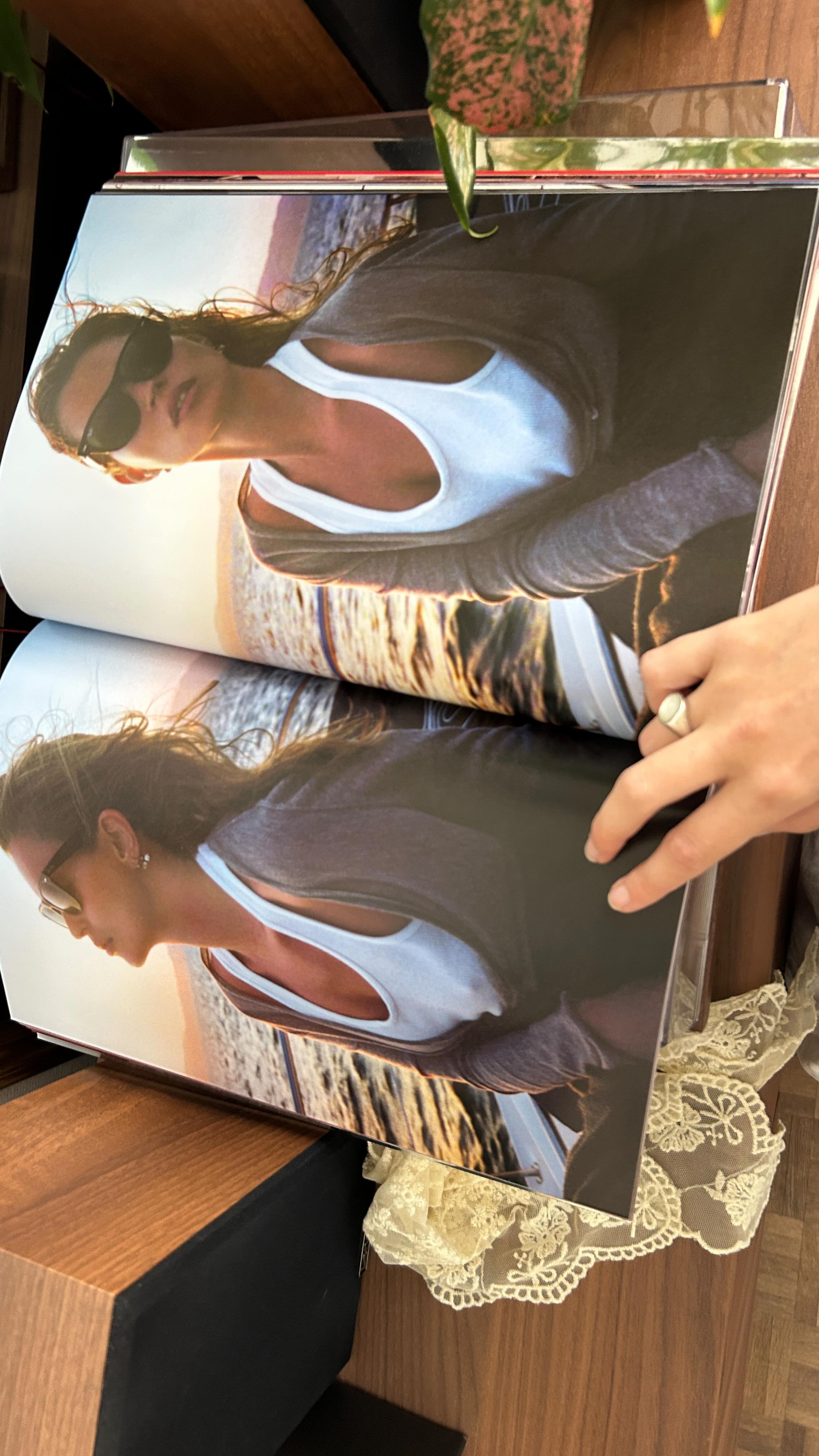 Instagram post by @pamklopo for TASCHEN. Caption reads: don’t walk, run to the @taschen store in brussels....