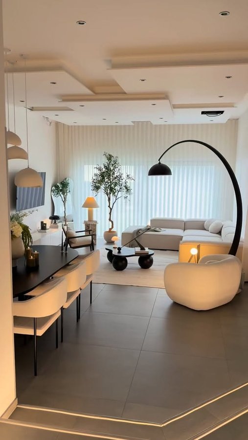 Instagram post by @interior.ela for Westwing. Caption reads: @westwingcom | The Lennon sofa is the perfect....