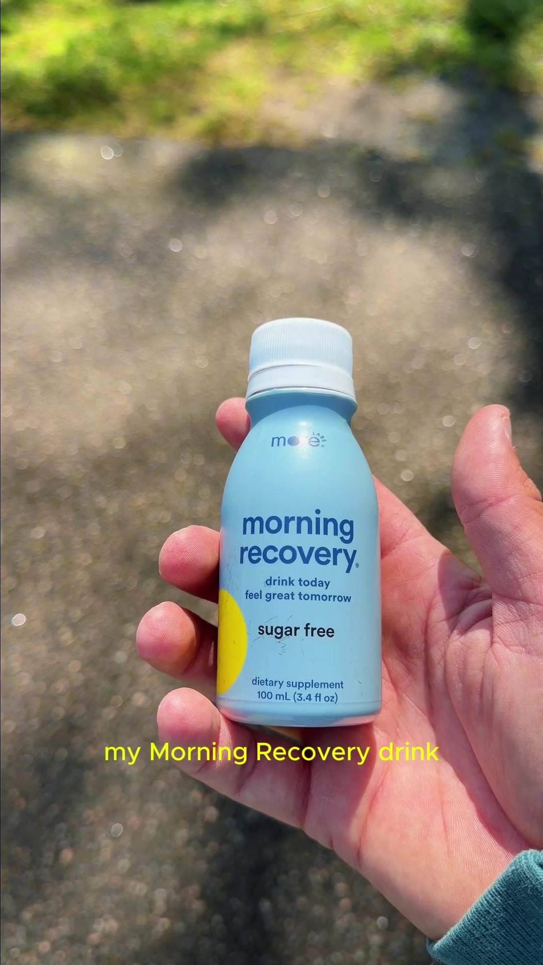 TikTok post by @jakedezgolf for More Labs. Caption reads: [...] Recovery is a must - Grab Yours! @morelabs....