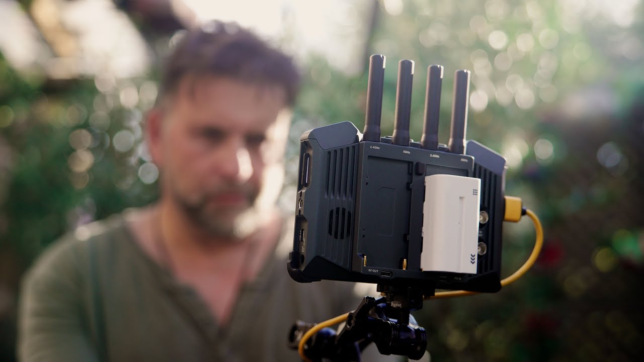 YouTube post by @philipbloom for FilmConvert. Caption reads: Accsoon Cineview M7 Pro: The best monitor I've....