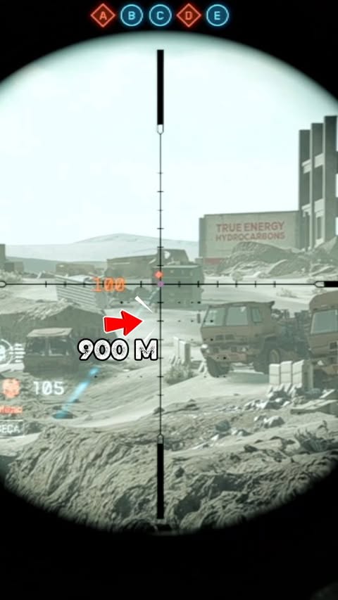 Instagram post by @magavi_fps for Electronic Arts. Caption reads: DICAS de LOUDOUT e de como CALCULAR a distância da....