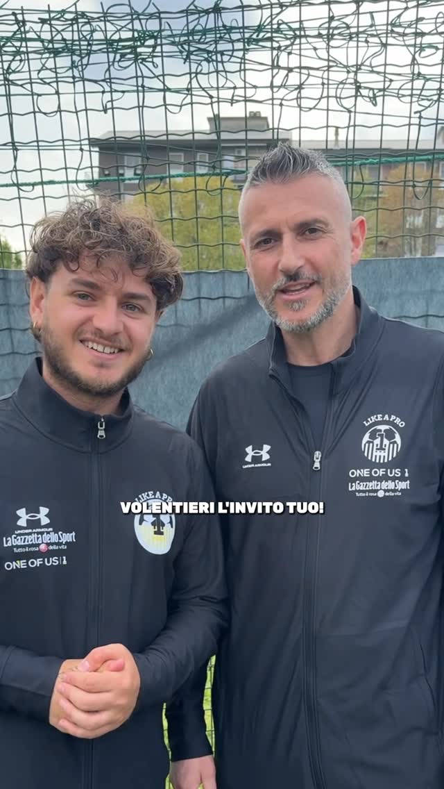 Instagram post by @zw.jackson for Under Armour. Caption reads: Come sapete è periodo di provini per le mia....