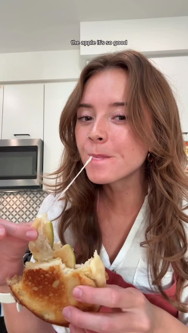 Instagram post by @susividal for Tillamook. Caption reads: My dream grilled cheese sandwich for Fall with....