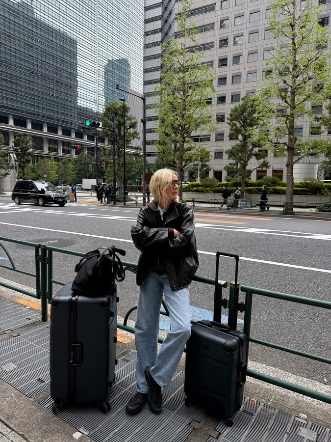 Instagram post by @lucywilliams02 for Antler. Caption reads: [...] thanks to excessive shopping in Tokyo....