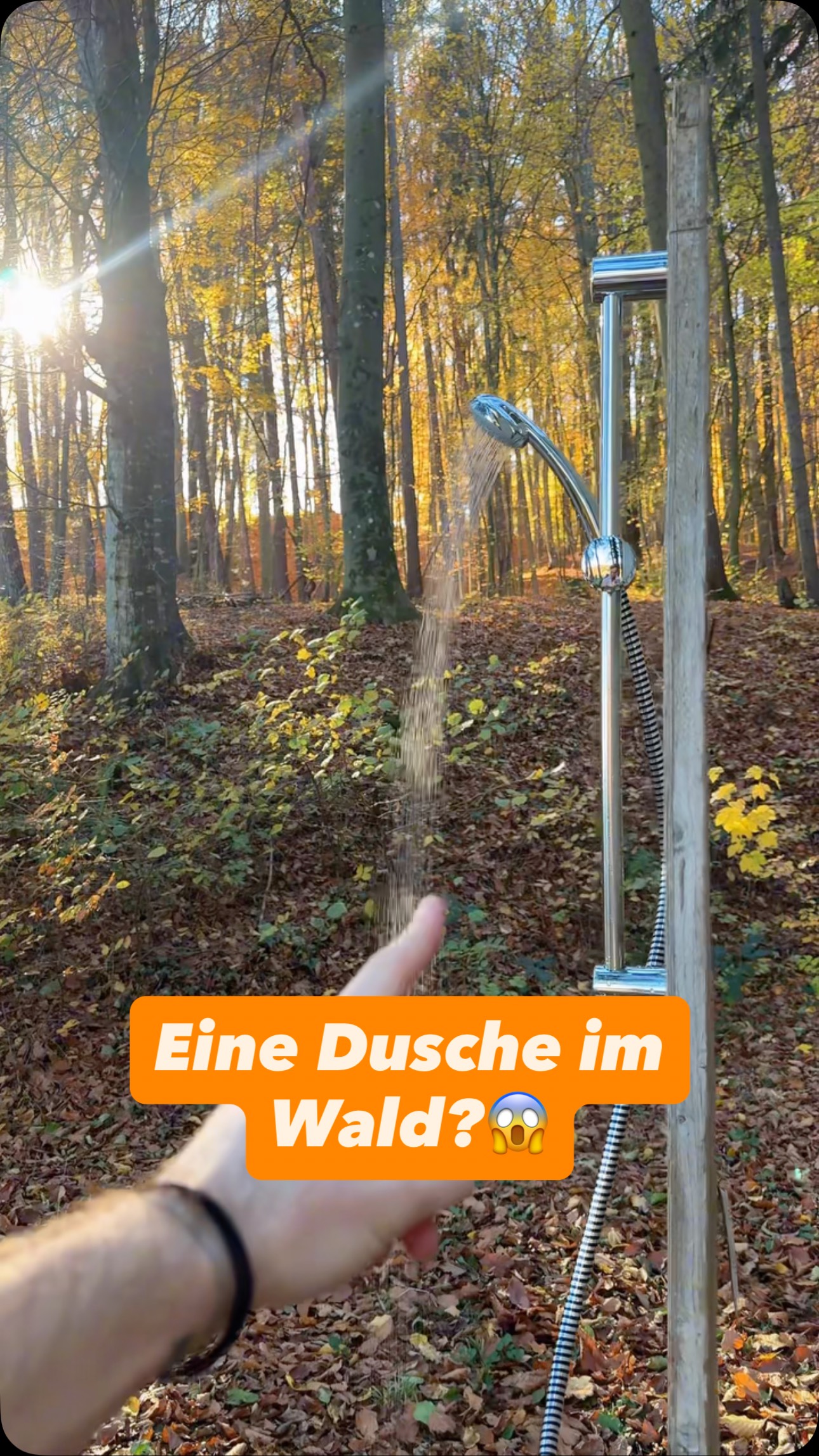 Instagram post by @julianmediahouse for OBI Österreich. Caption reads: Ich hab mir endlich meinen Kindheitstraum erfüllt....