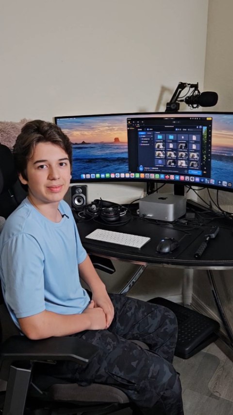 Instagram post by @no_clue_boy for Wondershare. Caption reads: For file recovery, I use Wondershare Recovery — a....