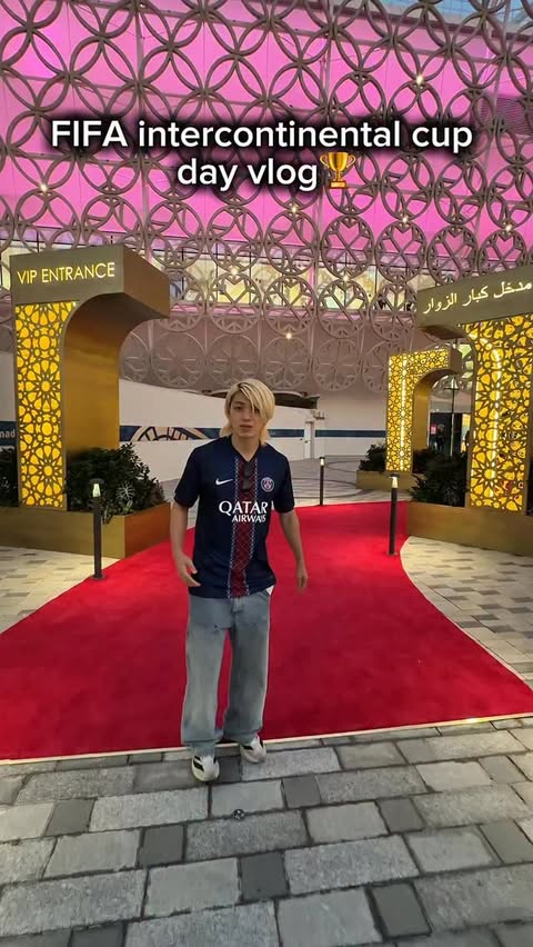 Instagram post by @taiyojr.10 for Visit Qatar. Caption reads: Thank you amazing experience @visitqatar....