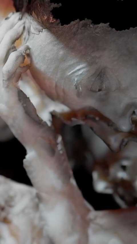 Instagram post by @dyspla_festival for Saatchi Gallery. Caption reads: [...] entry, on view until 11 Jan 2026 at Saatchi....