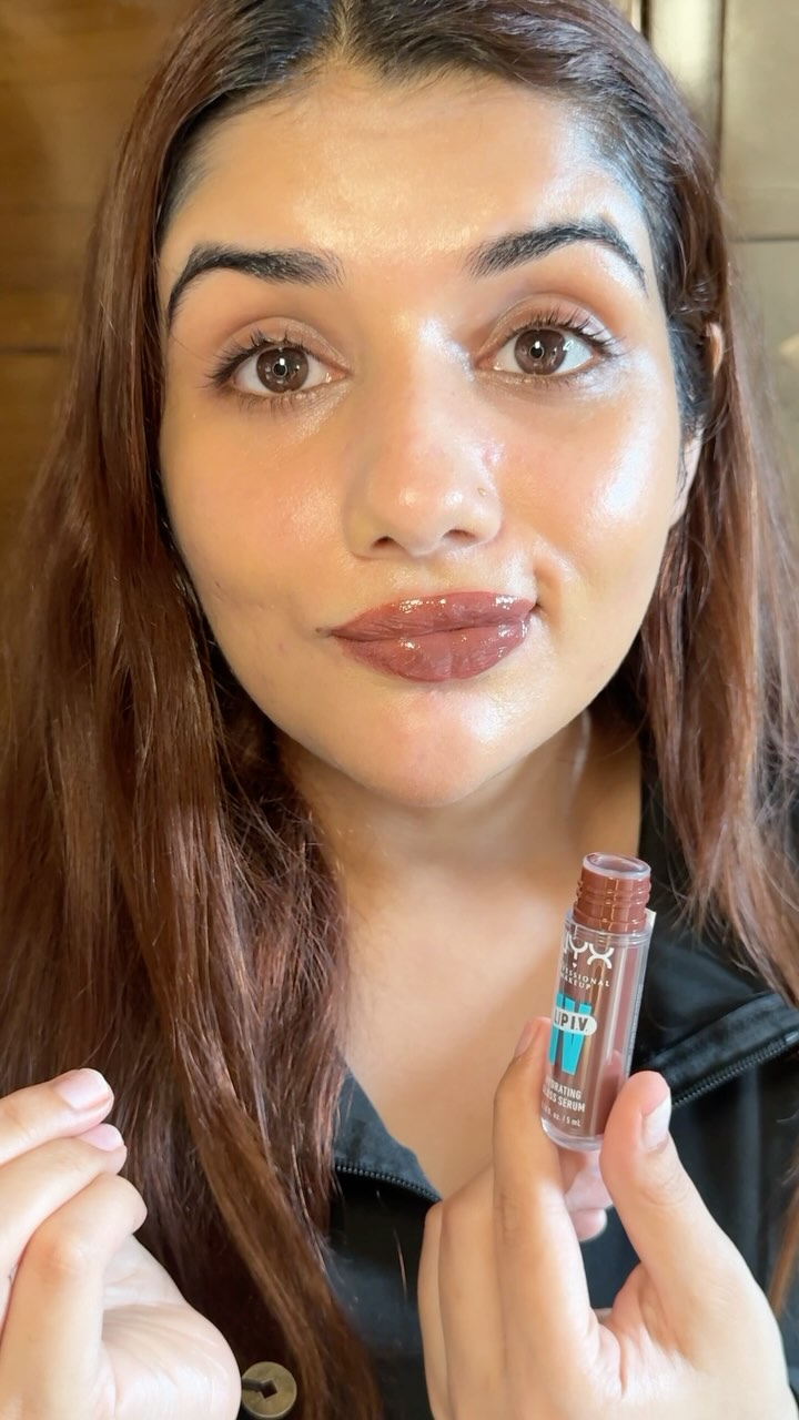 Instagram post by @dishabatra08 for Plum Goodness. Caption reads: Viral but SOOO WORTH IT🤍✨ 

@plumgoodness....