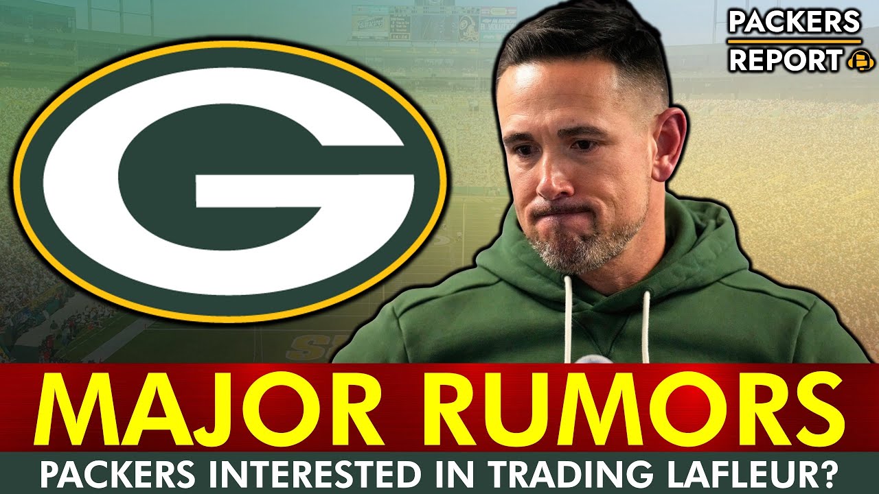 YouTube post by @PackersTV for Underdog Fantasy. Caption reads: 🚨MAJOR Packers Rumors: Could The Green Bay....
