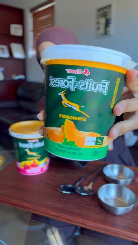 Instagram post by @natheerah_solomon for Pick n Pay. Caption reads: [...] & Mint - and they’re exclusive to @picknpay....