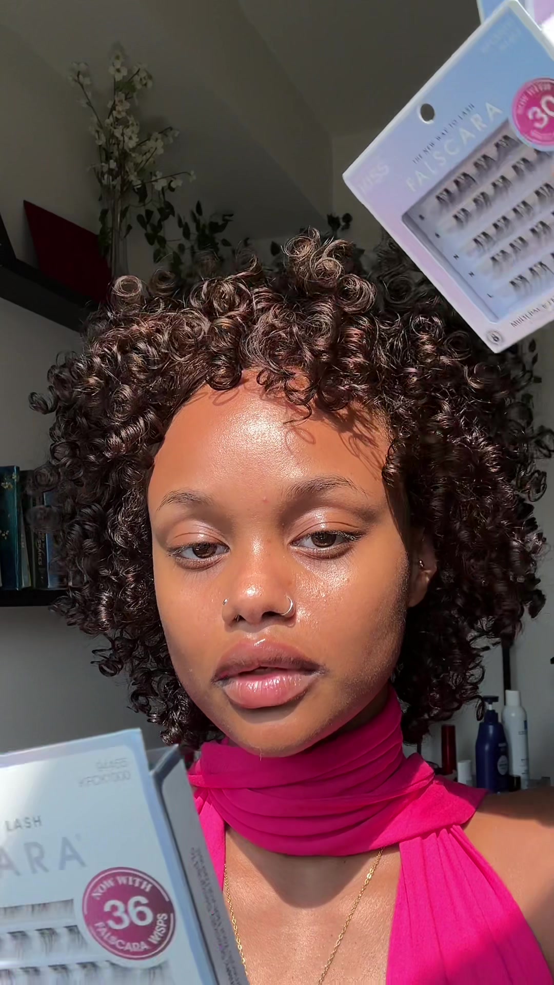 TikTok post by @ysmnesworld for Jean Coutu. Caption reads: Natural look. Seamless blend. Under-lash Underlash....