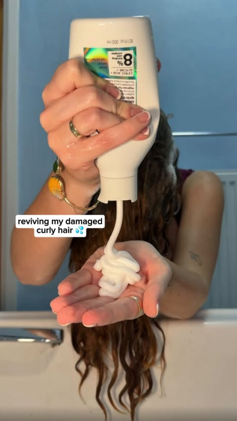 Instagram post by @mollysringlets for Redken. Caption reads: AD Let’s get these curls looking healthy again....