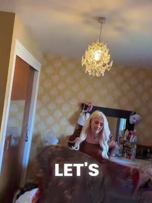 TikTok post by @the_yappin_mither for Yorkshire Bedding. Caption reads: @Yorkshire Bedding #bedroomreset#cozyathome [...].