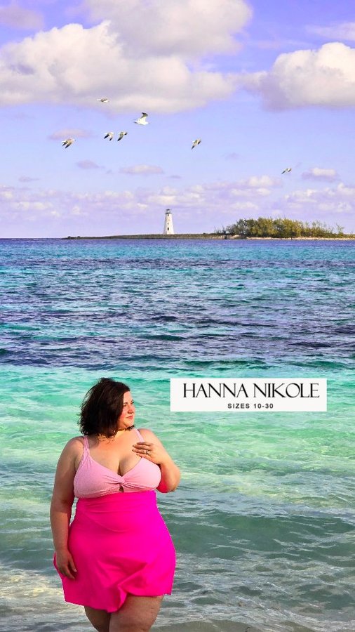 Instagram post by @lizzifitti for Hanna Nikole. Caption reads: [...] and the Bahamas were sponsored by....